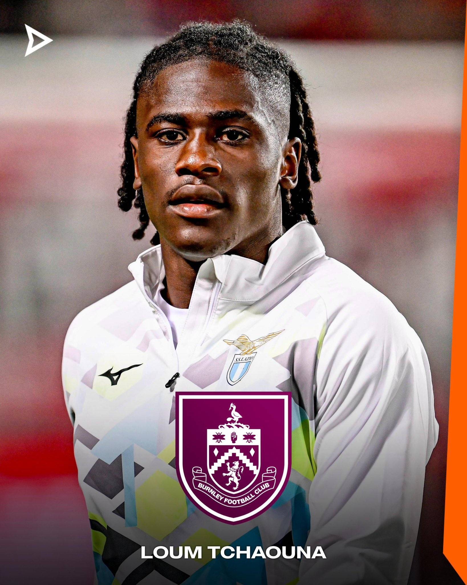 迪马济奥：查奥纳从拉齐奥租借加盟伯恩利伯恩利，含1525万欧强制买断