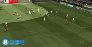 半场-勒沃库森2-0奥格斯堡 希克抽射破门布恩迪亚建功