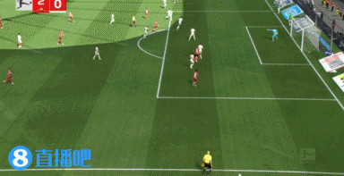 半场-勒沃库森2-0奥格斯堡 希克抽射破门布恩迪亚建功