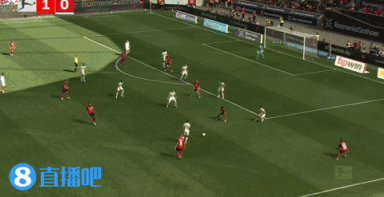 半场-勒沃库森2-0奥格斯堡 希克抽射破门布恩迪亚建功