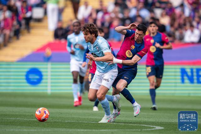 足球丨西甲：巴塞罗那战胜塞尔塔