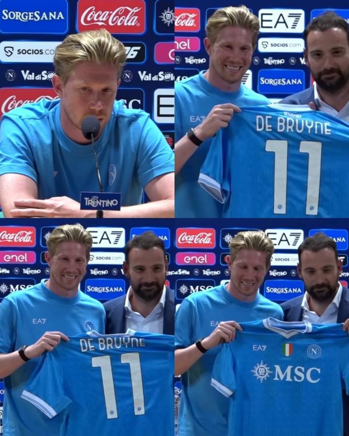 德布劳内：我永远是曼城人那不勒斯，我能在那不勒斯展现自己的实力