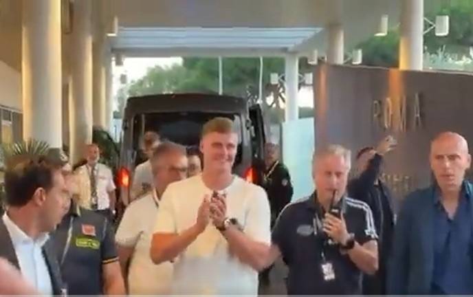 罗马诺：埃文-弗格森已飞抵罗马罗马，租借费300万+3700万选择买断费