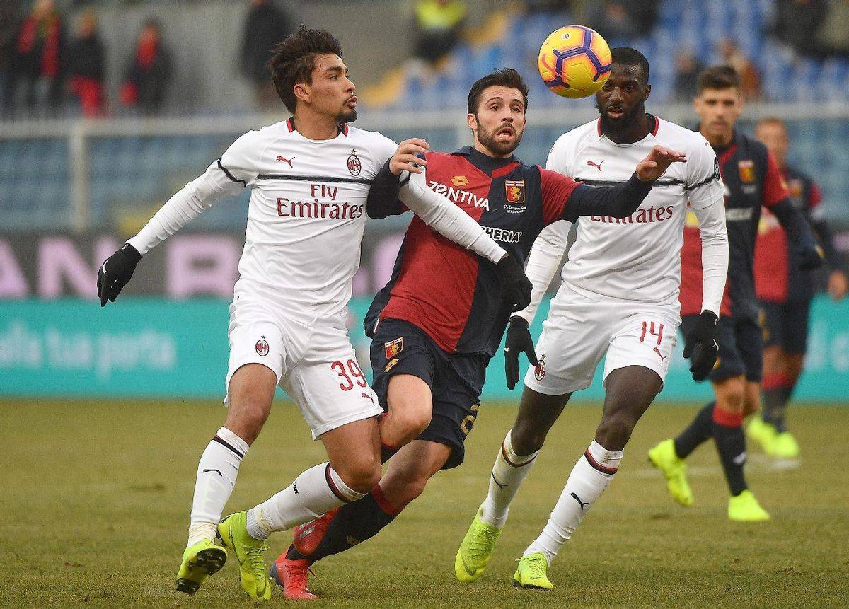 意甲：热那亚对阵AC米兰热那亚，热那亚战意全无，米兰轻松拿下？