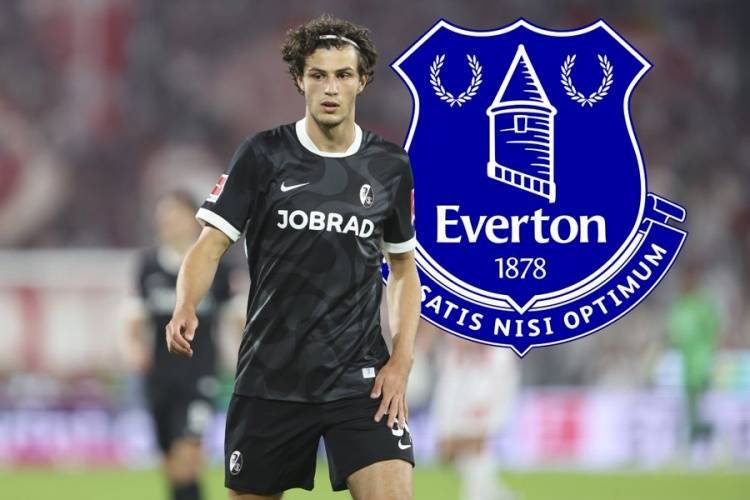 德天空：弗赖堡中场罗尔加盟埃弗顿弗赖堡，租借+2500万欧强制买断