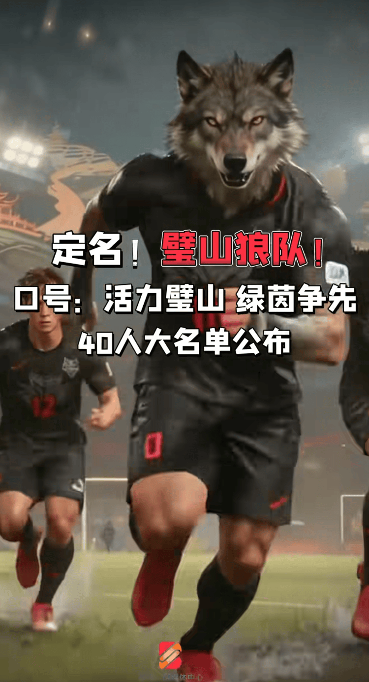 “渝超”璧山狼队真与“十冠王”重庆狼队有关狼队？璧山文旅：我们深度合作