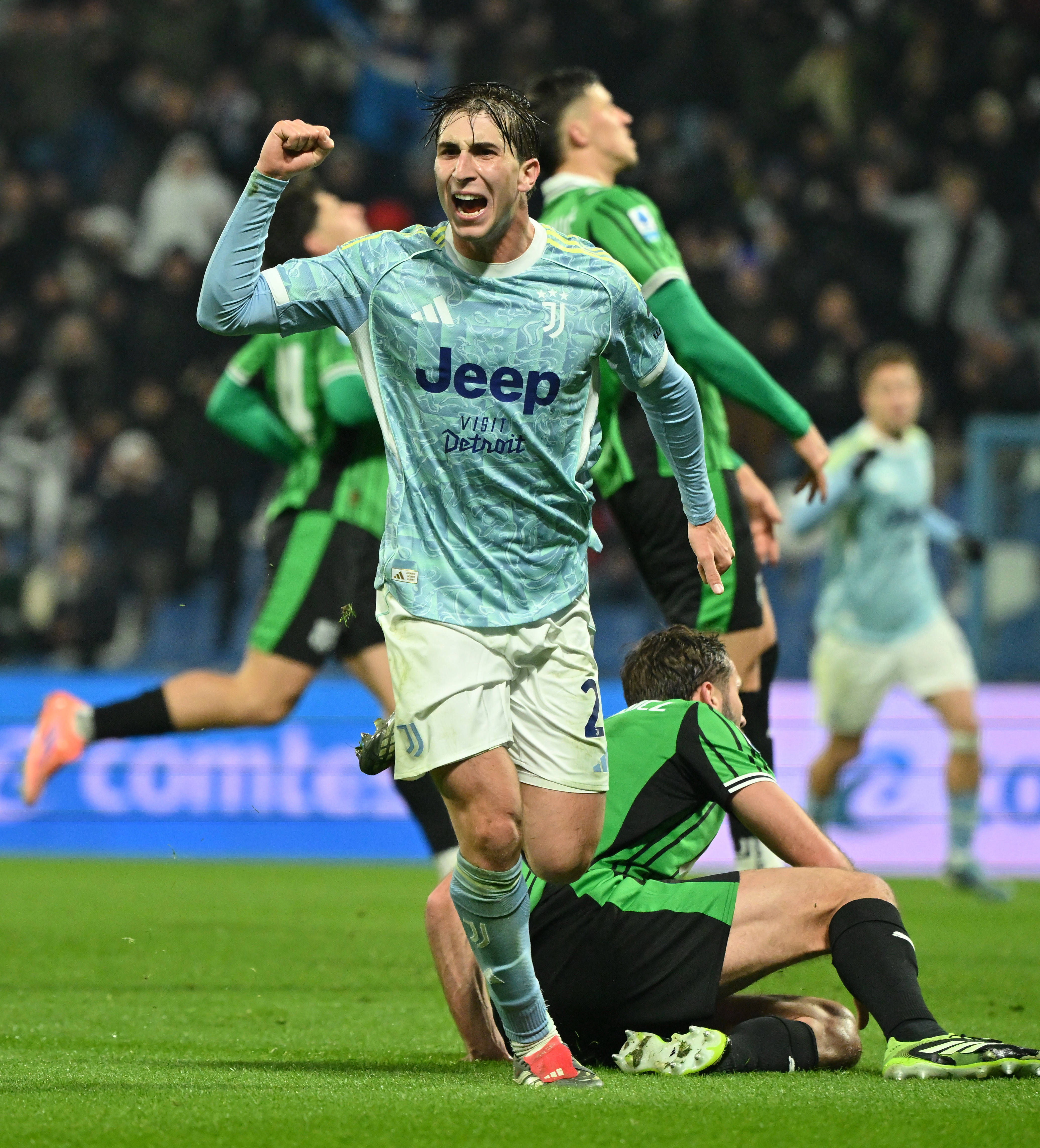 （体育）足球——意甲：尤文图斯胜萨索洛